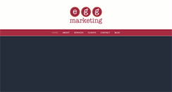 Desktop Screenshot of eggmarketingpr.com
